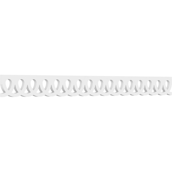 Ekena Millwork Meridian Architectural Grade PVC Running Trim, 4"H x 5/8"P x 48"L RUNP04X0625X48MRI - main